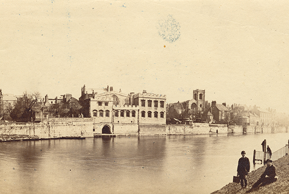 Historical photo of the River Ouse