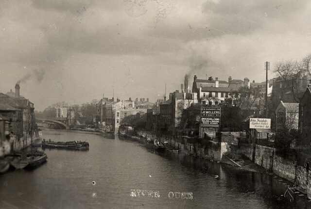Historical photo of the River Ouse